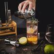 Set barman pentru bauturi si cocktail-uri, shaker, 15 piese, argintiu, Klausberg
