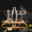 Set barman pentru bauturi, cocktailuri, shaker, 13 piese, argintiu, Klausberg