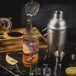 Set barman pentru bauturi, cocktailuri, shaker, 13 piese, argintiu, Klausberg