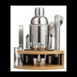 Set barman pentru bauturi, cocktailuri, shaker, 12 elemente, argintiu, Klausberg