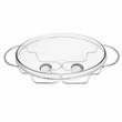 Vas termorezistent oval, 3L, chafing dish cu lumanare, incalzitor pentru mancare,capac inox,  Kinghoff