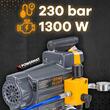 Pompa profesionala pentru zugravit si vopsit hidrodinamica, 230 bari, 1300 W, 4 duze incluse, Powermat