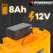 Semanatoare electrica pe acumulator, capacitate 20 litri, Powermat