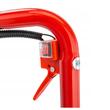 Motoburghiu de pamant pe benzina cu 3 burghie, motor in 2 timpi, 6 CP, Red Technic