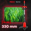 Trimmer electric, masina pentru tuns iarba, putere 1450 W, Red Technic