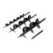 Motoburghiu de pamant pe benzina cu 3 burghie, motor in 2 timpi, 6 CP, Red Technic