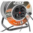 Rola prelungitor, cablu pentru curent cu cadru metalic 40 metri 3 x 1,5 mm Verke