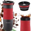Termos din inox, capacitate 500ml, rosu, Klausberg