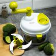 Tocator manual multifunctional pentru legume, fructe si carne, cu mixer si accesorii, capacitate bol 870 ml, Kinghoff