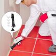 Set aplicator si razuitor silicon pentru bucatarie, baie, podea, ferestre, 4 capete incluse, negru, Verke