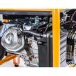 Generator curent electric 7500 W, 7.5 KW, 220 V, 380 V pornire la cheie, automata, roti si manere, stabilizator de tensiune (AVR), monofazat, trifazat, protectie suprasarcina, motor 15 cp, 4 timpi, Powermat