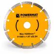 Masina canelat in beton semiprofesionala Powermat 4000rpm