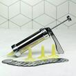 Aparat pentru ornat tort, biscuiti si prajituri, din inox, 20 discuri + 4 duze de ornat, 25 piese, Kinghoff