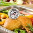 Termometru analogic cu sondă din inox pentru carne, cadran 5 cm, Kinghoff