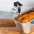 Termometru alimentar de bucatarie din inox cu sonda si clema de prindere,  interval temperatura -20°C la 100°C, Kinghoff 