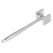 Ciocan pentru fragezire si batut carne, din inox, 2 capete de batere, 24 cm x 5 cm x 4,5 cm, 400 g, argintiu, Kinghoff