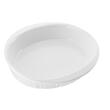 Vas termorezistent din ceramica oval pentru cuptor, 29 cm, capacitate 3 litri, alb, Satia Florina