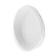 Vas termorezistent din ceramica oval pentru cuptor, 29 cm, capacitate 3 litri, alb, Satia Florina