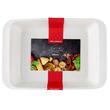Vas termorezistent din ceramica dreptunghilar pentru cuptor, 34 x 23 x 7 cm, capacitate 3 litri, alb, Satia Florina