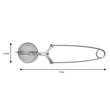 Infuzor, sita tip capsulă din inox satinat pentru infuzat ceai, 4.5 cm, Kinghoff