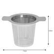 Filtru infuzor ceai, din inox, 7.5 cm, sita, Kinghoff