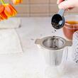 Filtru infuzor ceai, din inox, 7.5 cm, sita, Kinghoff