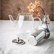 Infuzor din sticla, cu filtru si capac din inox, pentru ceai, 0.60L, Kinghoff