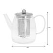 Infuzor pentru ceai, din sticla, cu filtru de inox, 0,90l, Kinghoff