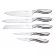 Set 5 cutite din inox, cu suport din lemn ,Kinghoff