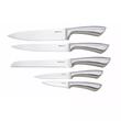 Set cutite din inox, suport lemn, 6 piese, Kinghoff