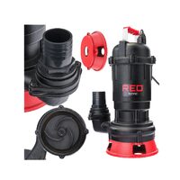 Pompa submersibila pentru apa murdara, 2" capacitate 6000 l/h, putere motor 750 W, Red Technic