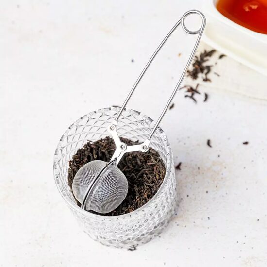 Infuzor din inox, sita, tip capsula, 4.5cm, Kinghoff