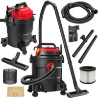 Aspirator industrial umed/uscat, putere 2000 W, capacitate rezervor 20 l, Red Technic