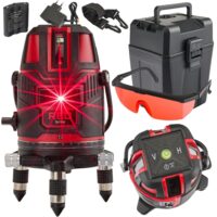 Nivela laser 360°, distanta de lucru 40 m, Red Technic