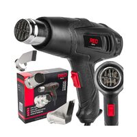 Pistol cu aer cald pentru suflat, 4 duze, 2 viteze, putere 2000 W, Red Technic