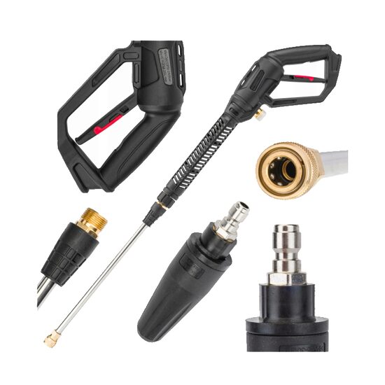 Pistol pentru aparat de spalat cu presiune, lance, racord apa filet exterior M22x1.5 mm, Red Technic