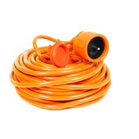 Cablu prelungitor portocaliu 20 M Vertex