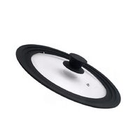 Capac oala universal sticla - silicon 24, 26, 28 cm KingHoff