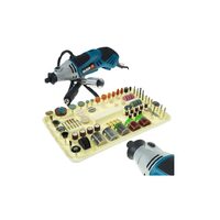 Mini polizor, biax, 170 W, cu accsorii 170 piese Black