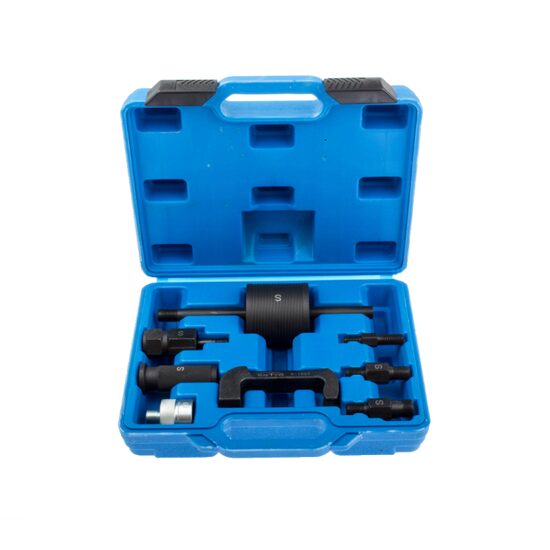 Trusa presa pentru extras injectoare blocate, set extractoare, 9 piese, Satra