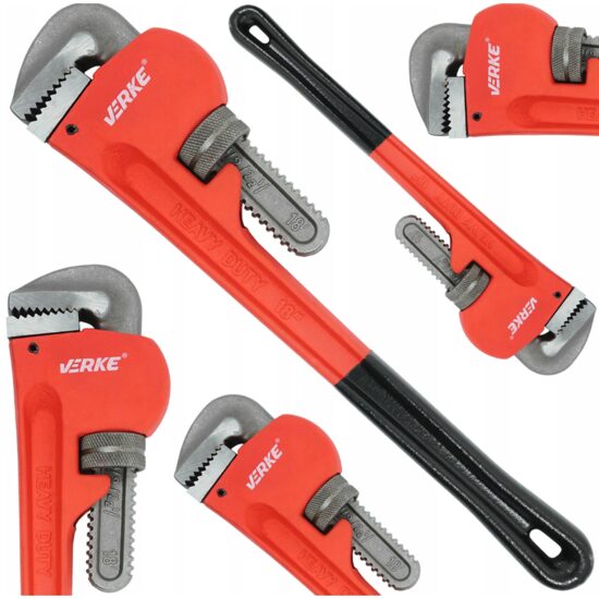 Cheie reglabila pentru tevi, 18", 450 mm, Stillson, Verke