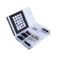 Set cleme auto, bumbi, clipsuri fixare plastice auto, compatibile cu Volkswagen, 255 piese, Asta