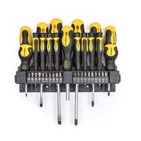 Set 37 surubelnite cu suport, mecanica fina, biti imbus, Powermat