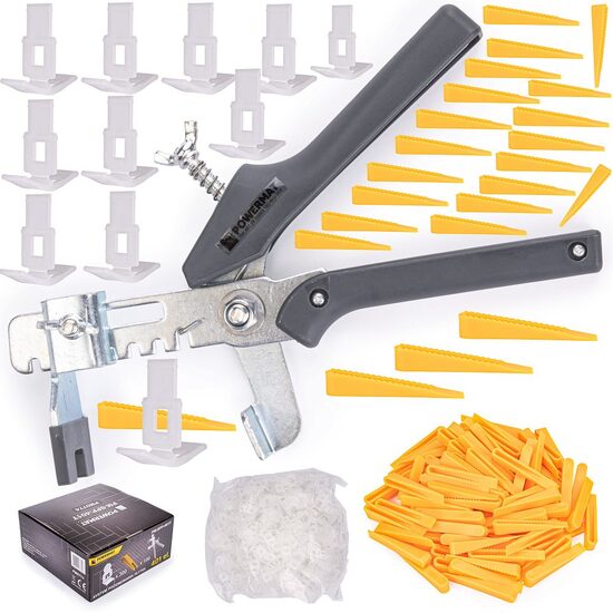 Sistem pentru montare, nivelare gresie, faianta, placi ceramice 401 elemente, Powermat