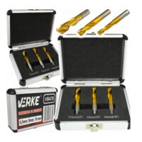 Set 3 burghie pentru puncte de sudura 6.5-8-10mm Verke