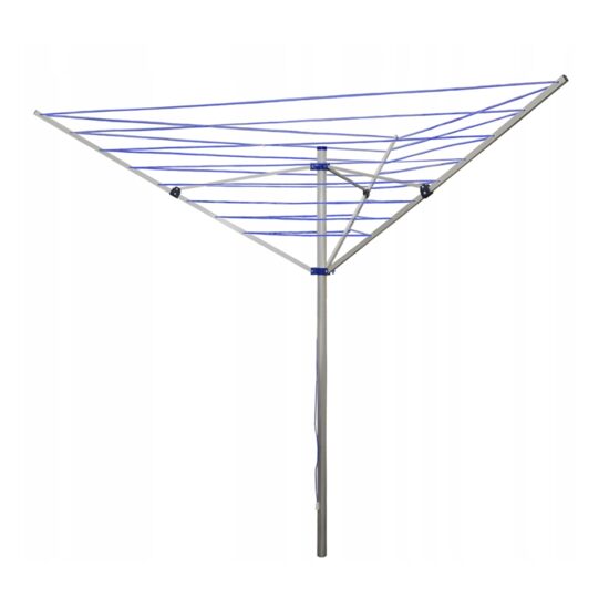 Uscator de rufe pentru gradina, pliabil, rotativ, aluminiu 40m Sepio