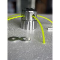 Mosor, cap cu fir pentru motocoasa, 4 fire, PowerX