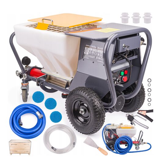 Pompa pentru tencuit si gletuit profesionala 230V, Powermat