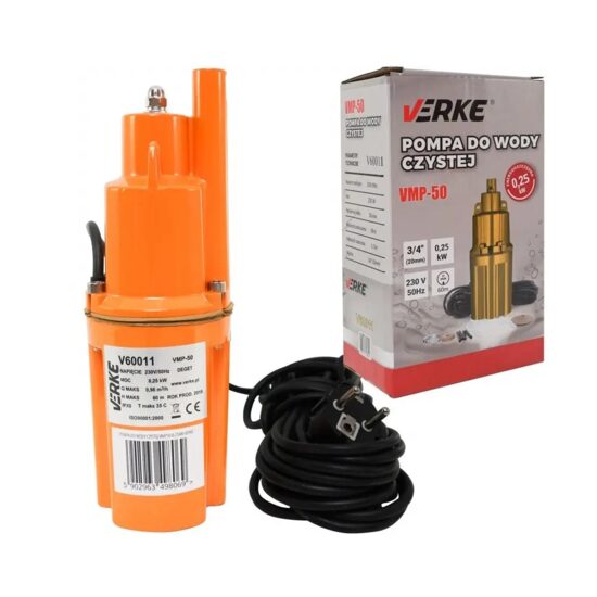Pompa apa curata submersibila de adancime 60m   0,25 kw Verke