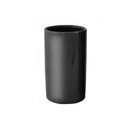 Suport pentru periute dinti, pensule, din ceramica, negru, Sepio
